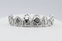 Gold Grillz With Logos Design - DQ1060LOGO