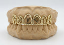 Gold Grillz With Logos Design - DQ1060LOGO