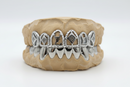 Gold Grillz With Logos Design - DQ1060LOGO