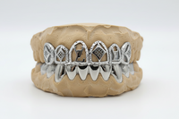Gold Grillz With Logos Design - DQ1060LOGO