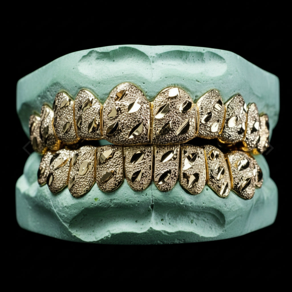 Diamond Dust - Nugget Cut Grillz - DQ1012Ngt