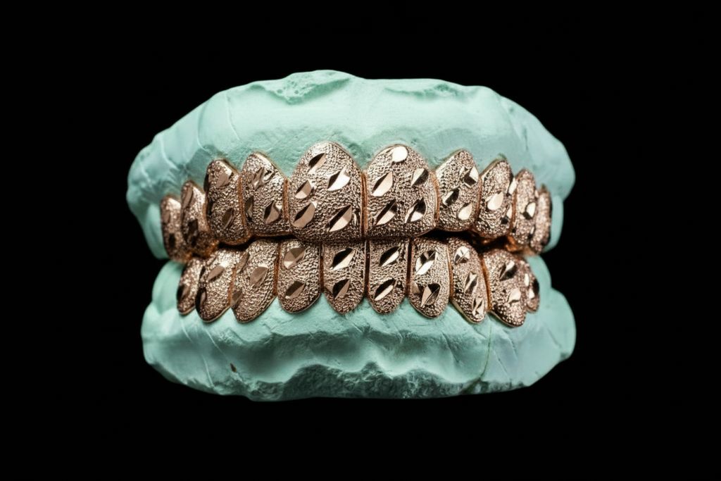 Diamond Dust - Nugget Cut Grillz - DQ1012Ngt