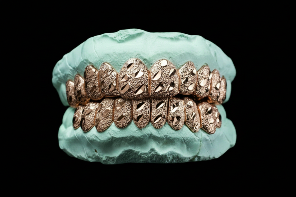 Diamond Dust - Nugget Cut Grillz - DQ1012Ngt