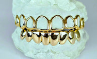 Open Face Gold Grillz -  DQ1018