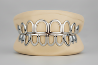 Open Face Gold Grillz -  DQ1018