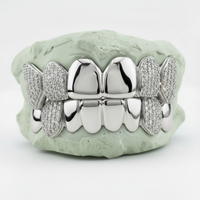 Diamonds and Solids Alternated Grillz - DQ0829