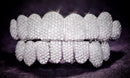 VVS Natural Diamond Honeycomb Set Grillz: Luxury for Your Smile DQ1043