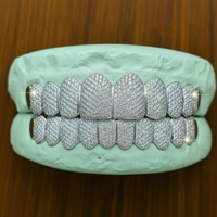 Moissanite VVS Quality Iced Out  Grillz - DQ1002