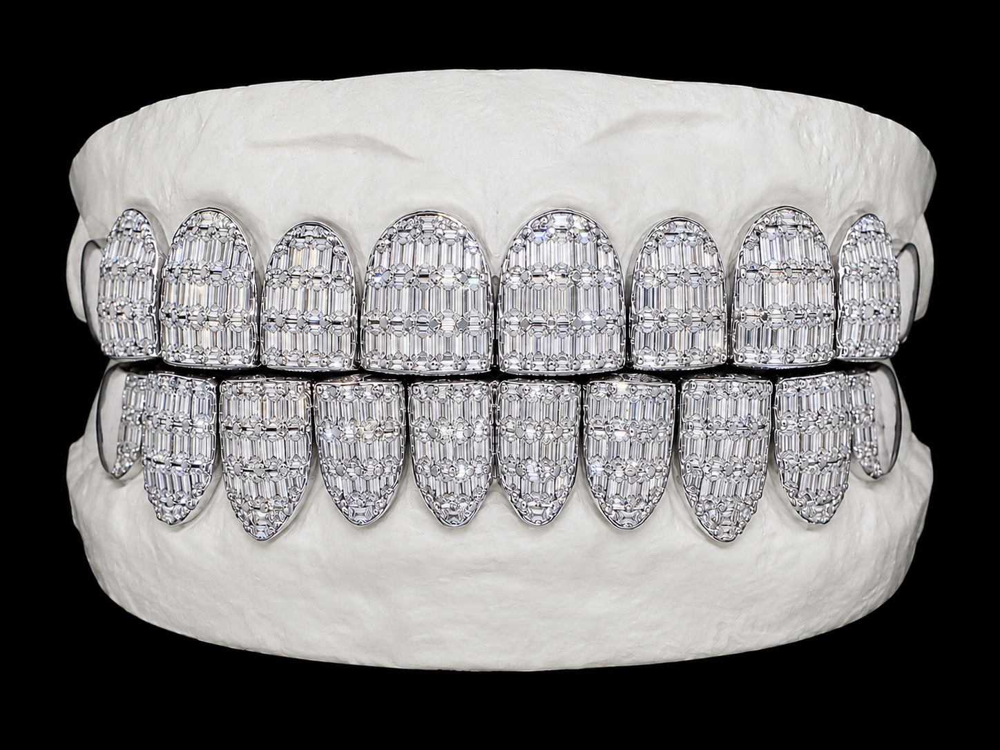 Emerald Cut Moissanite Grillz - DQ8626