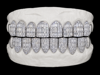 Emerald Cut Moissanite Grillz - DQ8626