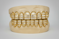 Emerald Cut Moissanite Grillz - DQ8626