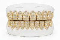 Emerald Cut Moissanite Grillz - DQ8626