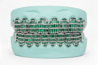 Emerald Cut Moissanite Grillz - DQ8626
