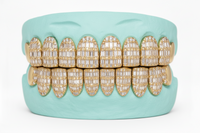 Emerald Cut Moissanite Grillz - DQ8626