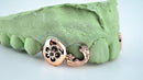 Cherry Bloom Grillz – 2 Tooth Rose Gold Set