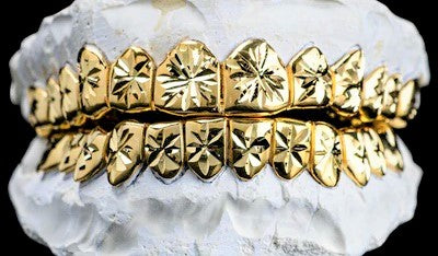 Diamond Dust Starbust Cut Grillz - DQ1016
