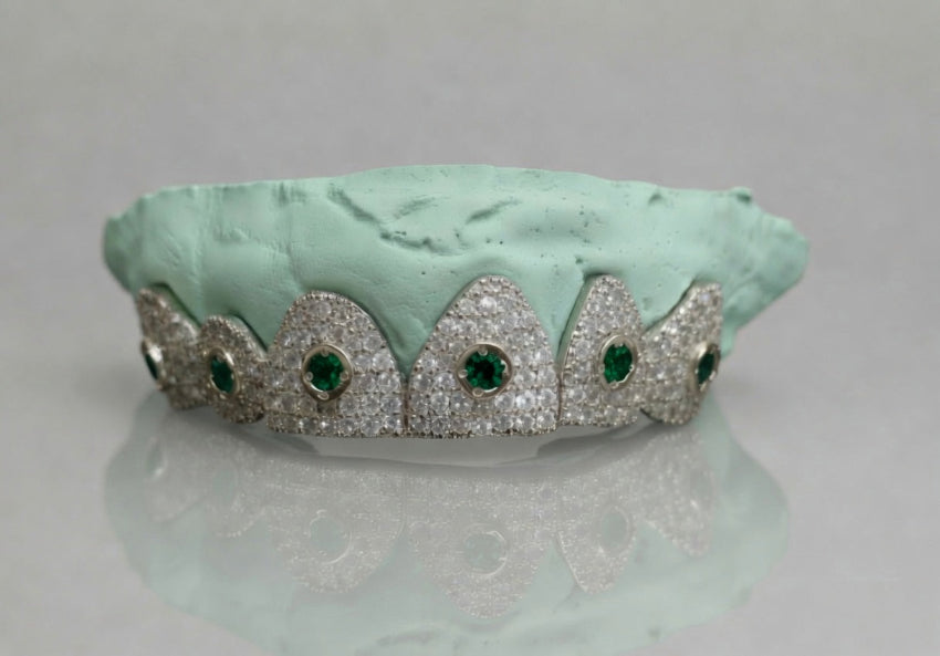 Cosmic Crown Grillz – Ruby Orbit Edition 6 or 12 Set - DQ1010