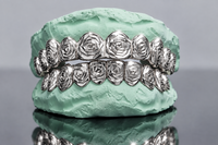 Rose Cut Gold Grillz - DQ1026