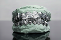 Rose Cut Gold Grillz - DQ1026