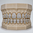 Emerald Cut Moissanite Grillz - DQ8626