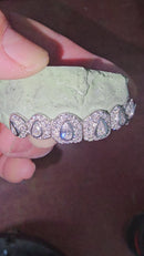 VVS Moissanite Honeymoon Set Pear Shaped Grillz