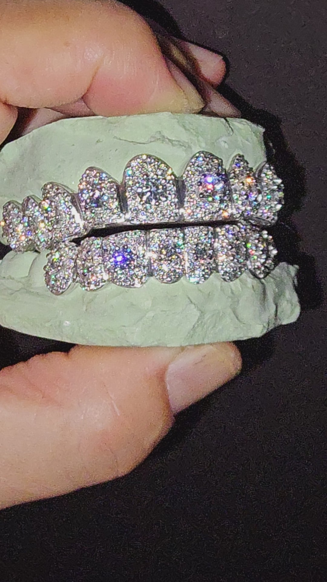Moissanite Honeymoon Set Grillz DQ1057