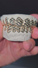 Diamond Dust - Diamond Cut Gold Grillz - DQ1012