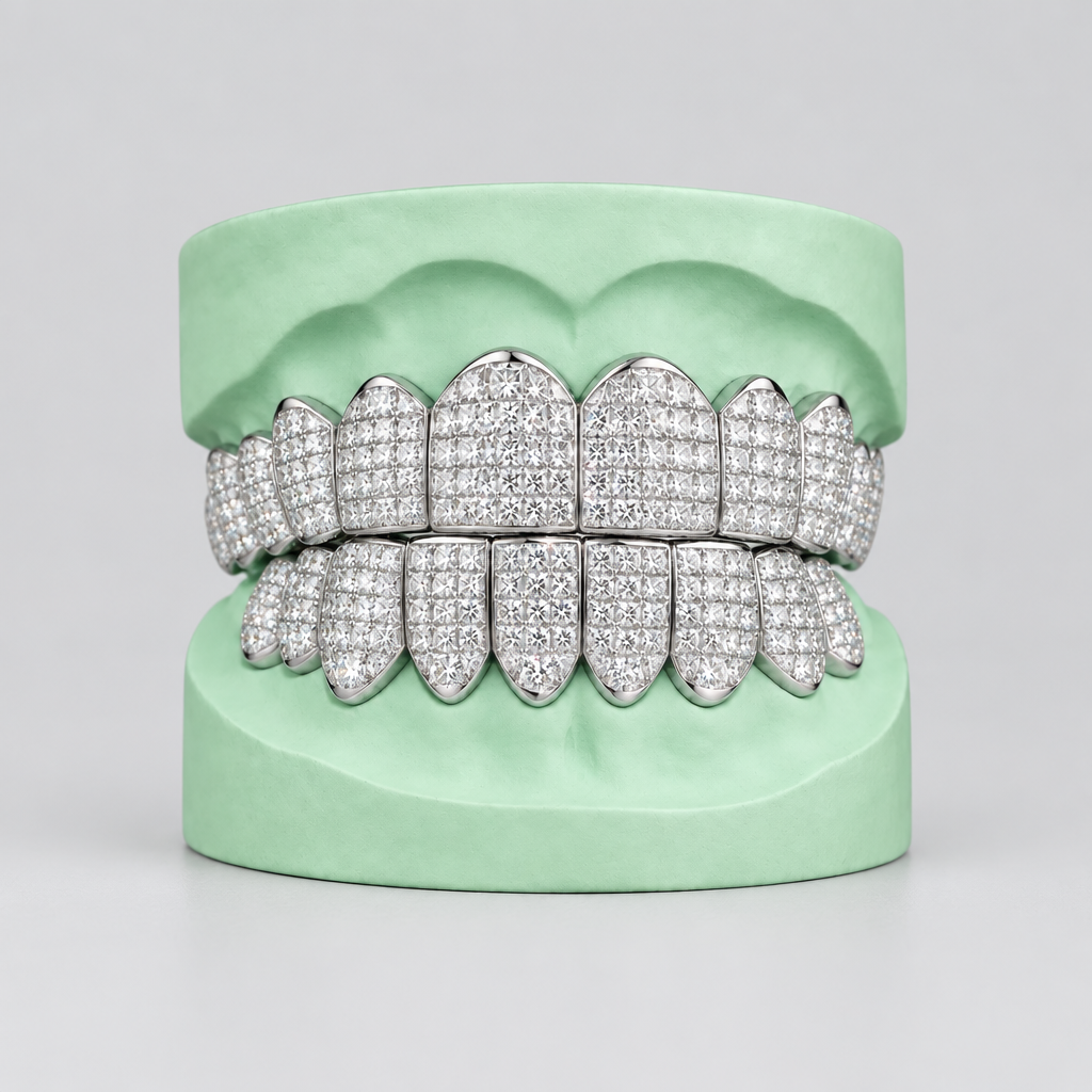 Princess Cut Invisible Set, VVs Quality - DQ1003