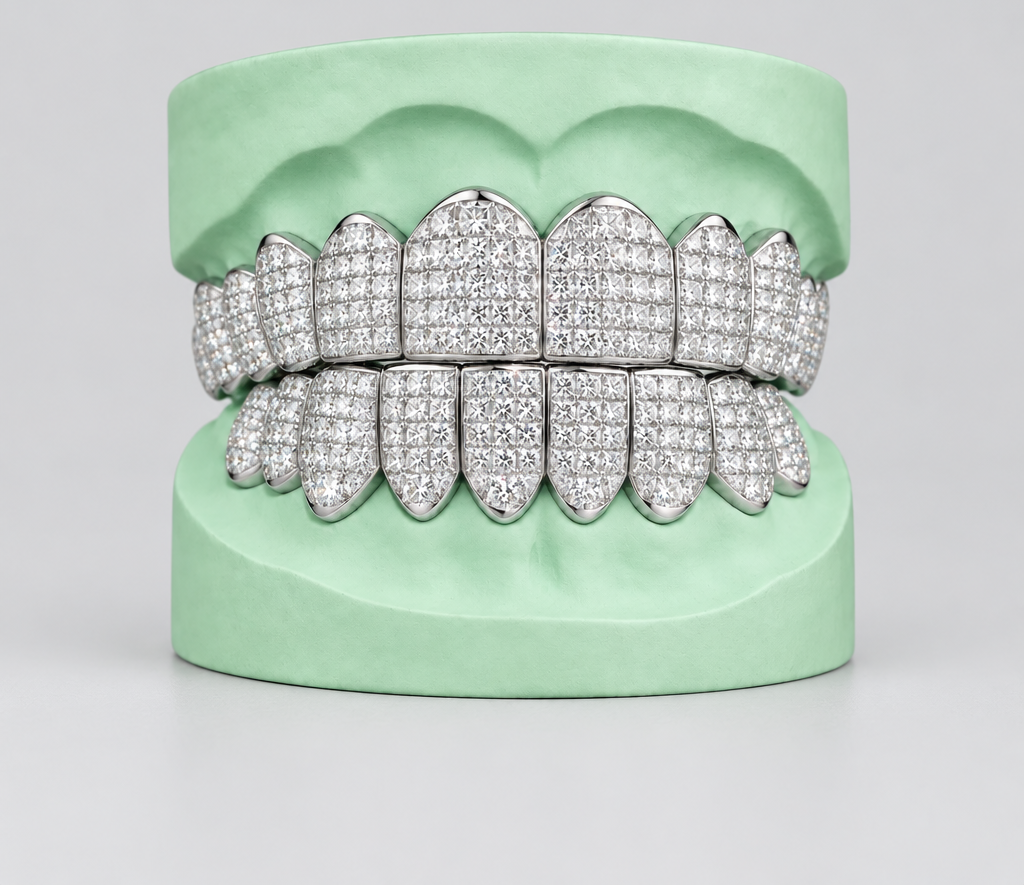 Princess Cut Invisible Set, VVs Quality - DQ1003