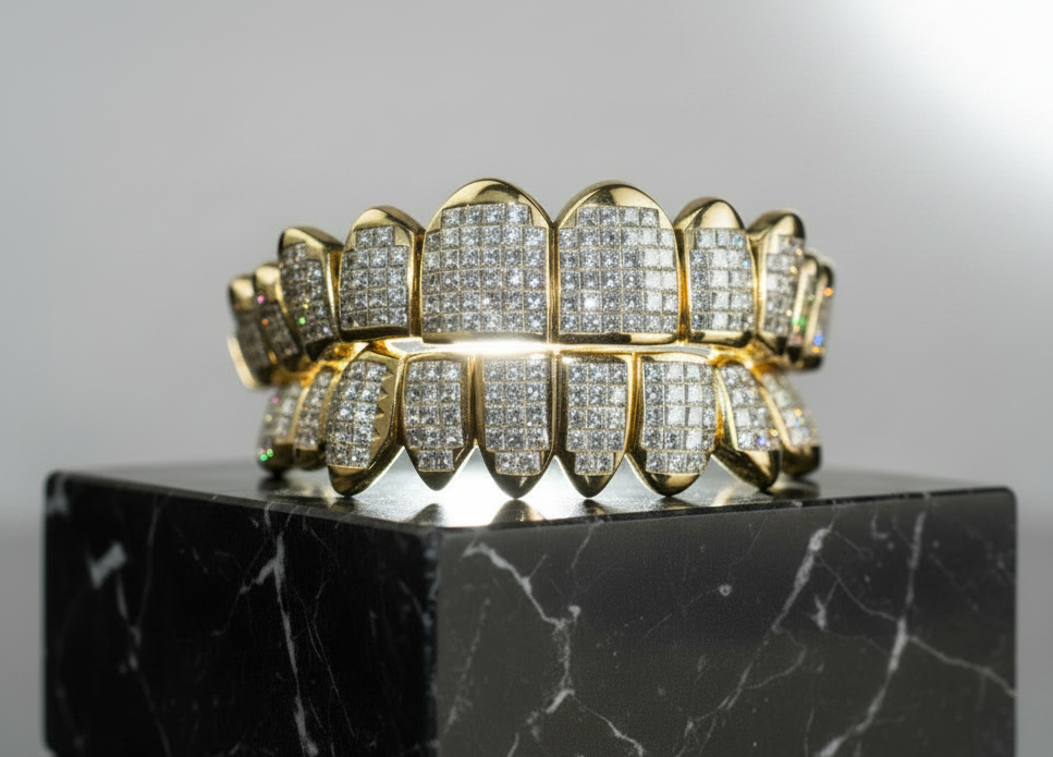 Princess Cut Invisible Set, VVs Quality - DQ1003