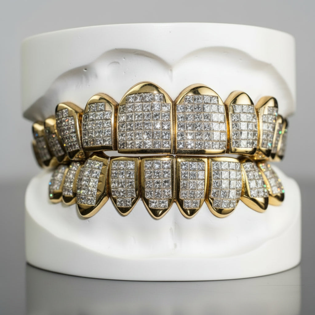 Princess Cut Invisible Set, VVs Quality - DQ1003
