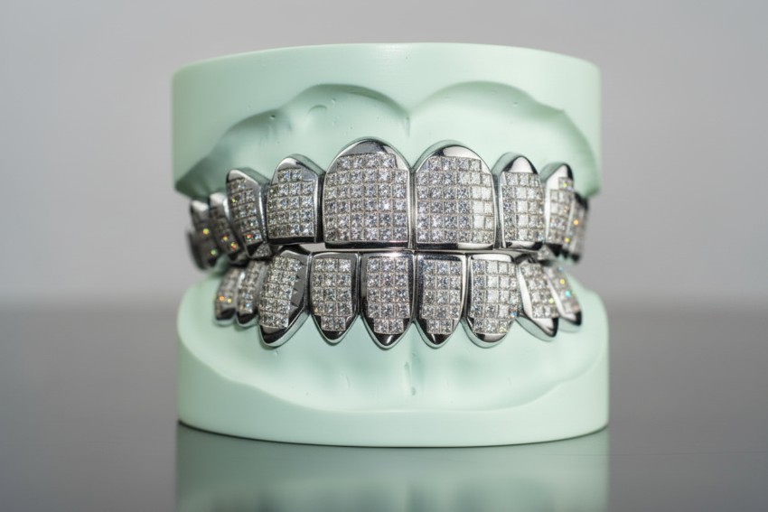 Princess Cut Invisible Set, VVs Quality - DQ1003